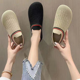 Flyknit-side Casual All-matching Comfortable Non-slip One Pedal Shoes